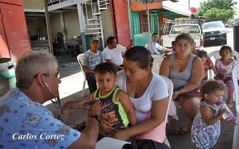 Clínica Móvil llega al barrio Carlos Reyna de Managua