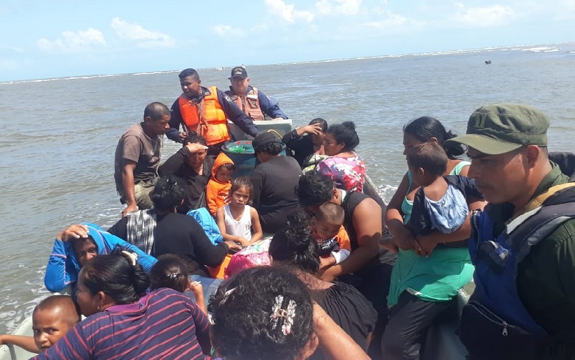 Fuerza Naval realizó búsqueda y rescate de embarcación Miss Ivy en el Caribe Norte