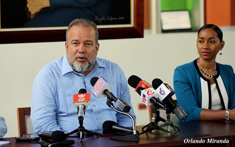 Ministro de Turismo de Cuba de visita en Nicaragua