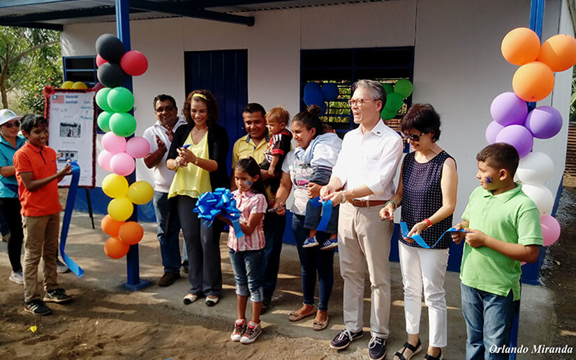 Taiwán y Alcaldía de Managua entregaron vivienda digna en la comarca de Chiquilistagua
