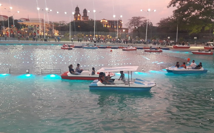 Espacios recreativos en Managua son visitados por familias nicaragüenses