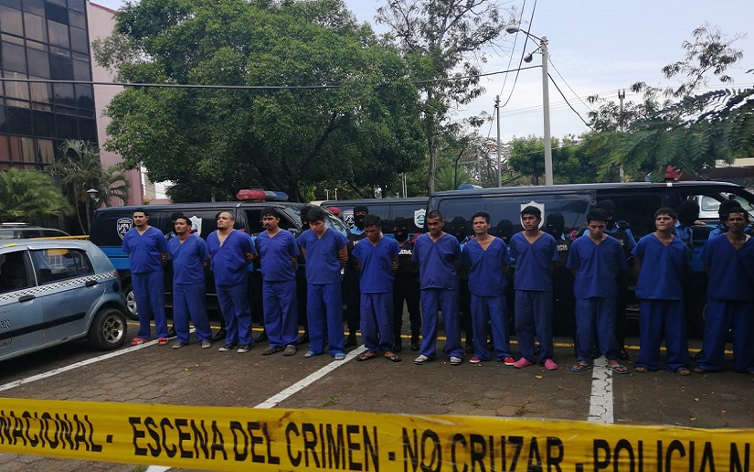 Policía Nacional desarticula bandas delincuenciales que operaban en Managua