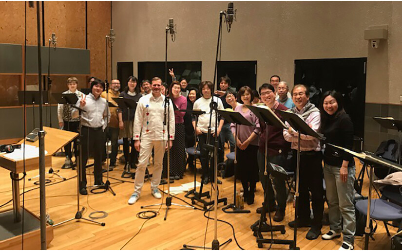 Coro nacional de Japón interpreta el Himno Nacional de Nicaragua