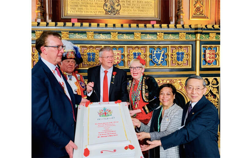 Nicaragua participa en celebración del Día de San Jorge, Patrono de Inglaterra