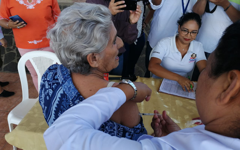 Ciudad Sandino inicia jornada de vacunacion para niños y adultos