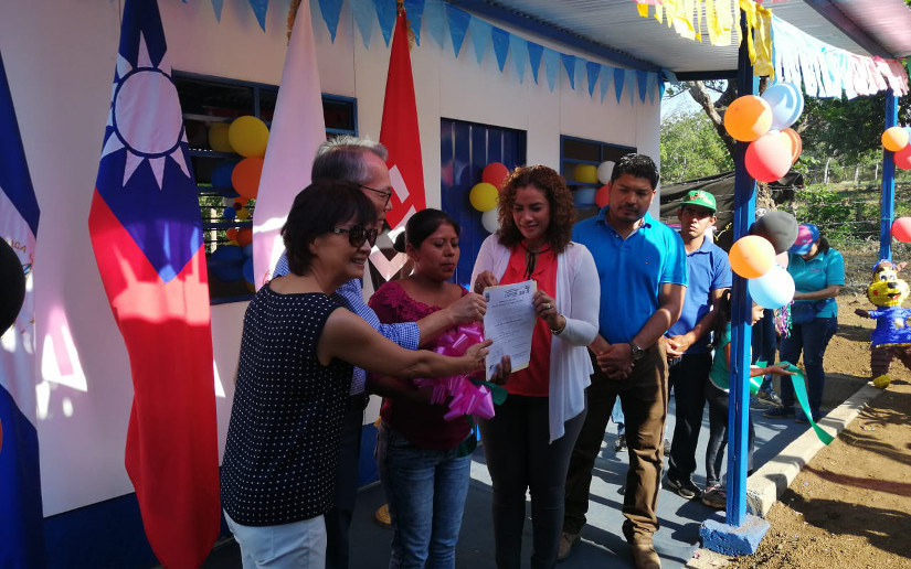 Taiwán y la Alcaldía de Managua entregan vivienda digna en comarca el Progreso