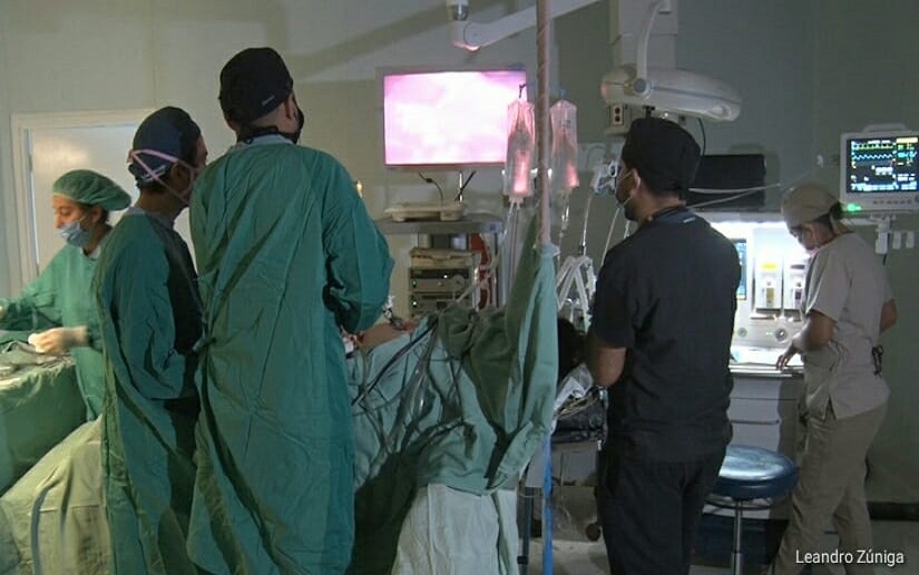 Hospital Manolo Morales realiza cirugías laparoscópicas a pacientes de escasos recursos