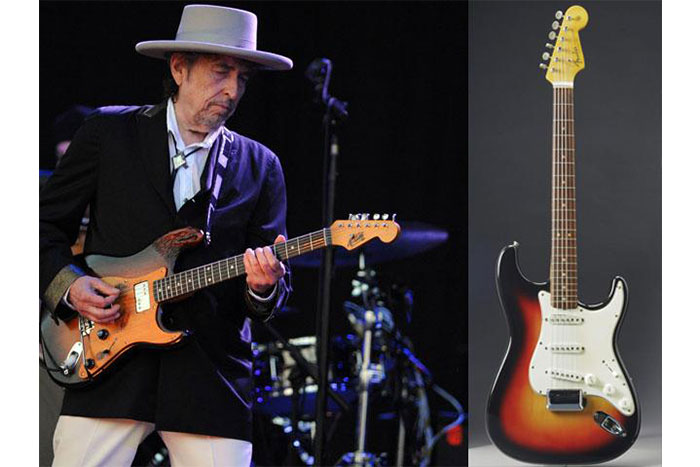 La guitarra de Bob Dylan se vendió por casi un millón de dólares