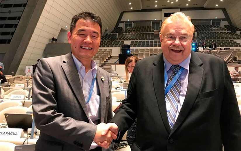 Nicaragua recibe ofertas de cooperación de Japón y Corea del Sur en el marco de la reunión en Kioto del IPCC