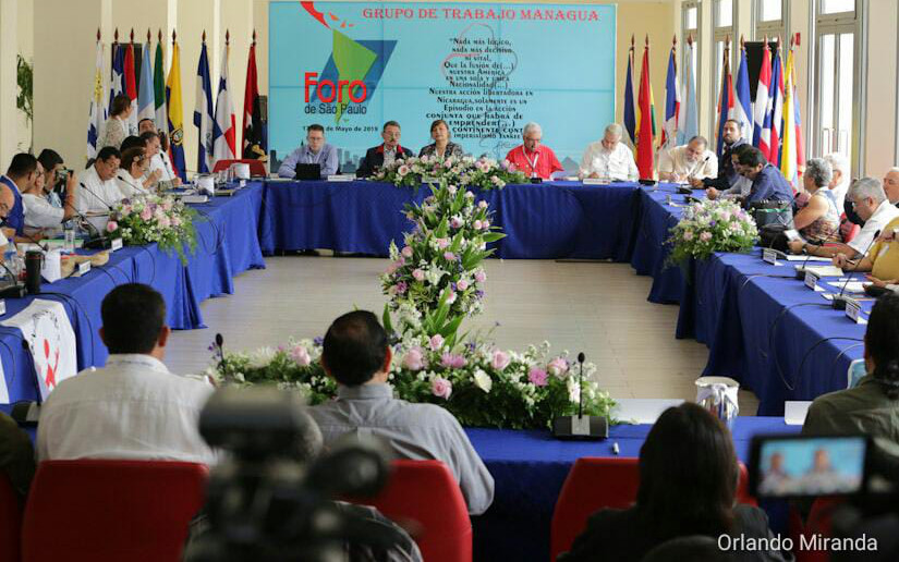 Nicaragua inaugura Grupo de Trabajo del Foro de São Paulo