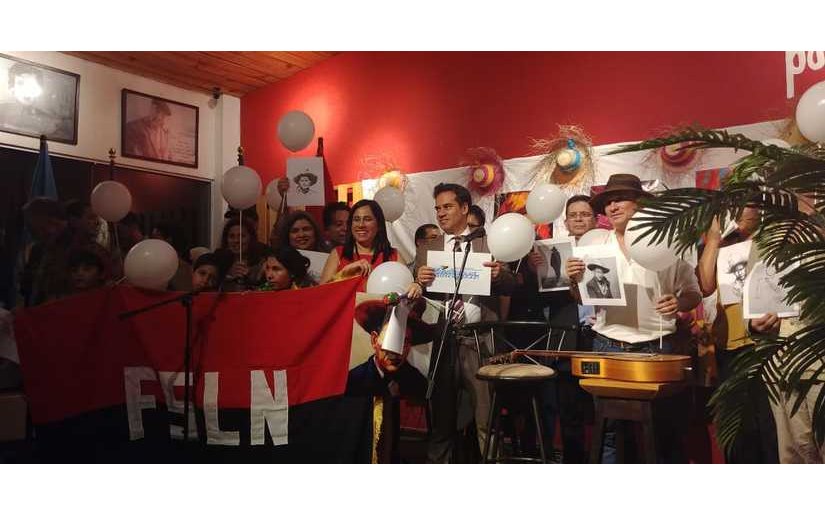 Rinden homenaje al general Sandino en Guatemala