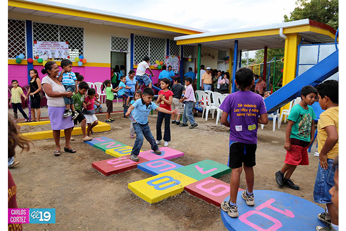 Gobierno Sandinista inaugura CICO para atención integral de niños y niñas de Villa Holanda, Masaya
