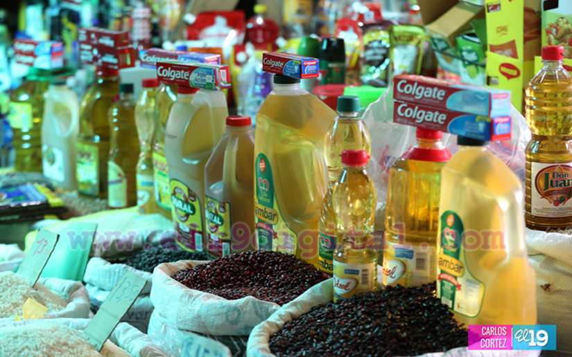 Productos de la canasta básica nicaragüense mantienen sus precios