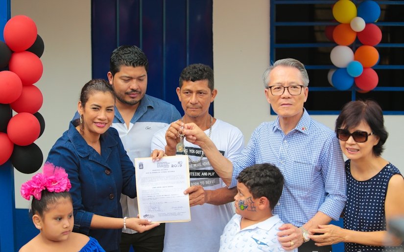 Taiwán y Alcaldía de Managua entregan la vivienda digna número 102