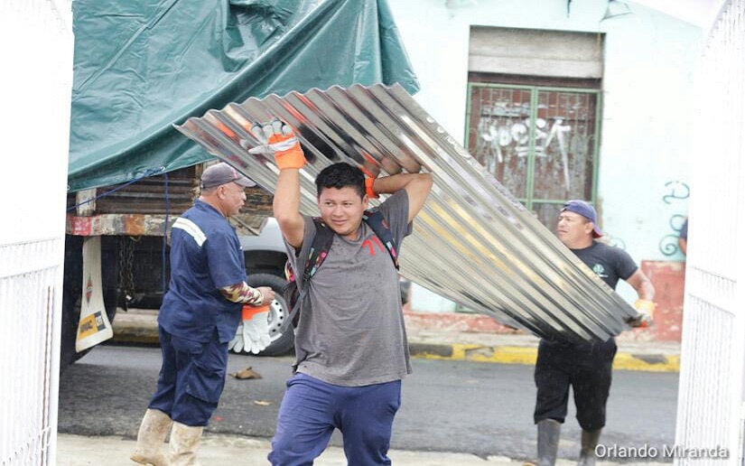 Gobierno de Nicaragua atiende a familias afectadas por fenómenos de bajas presiones