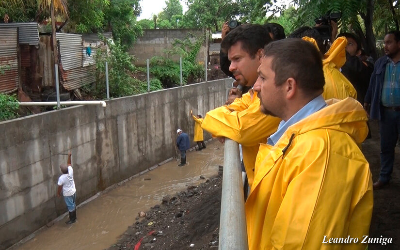Alcaldía de Managua supervisa obras de infraestructura en el distrito VI 