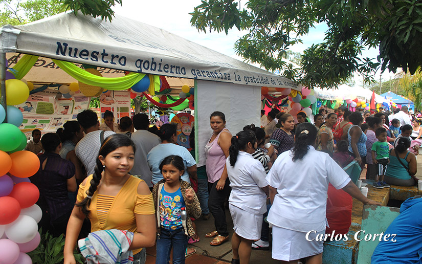 Carnaval infantil en celebración a la niñez nicaragüense en La Mascota