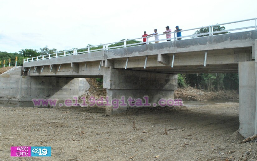 MTI inaugurará tres puentes en Chontales