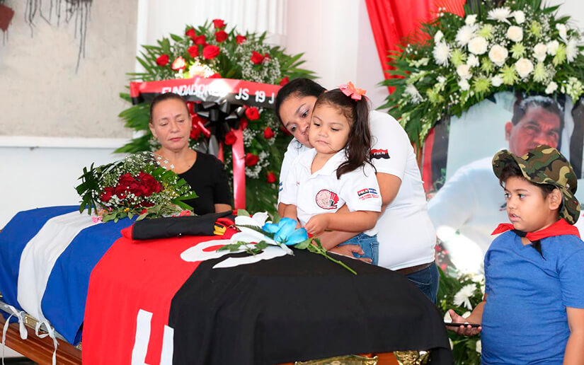 Segundo día de homenajes al compañero Bismarck Martínez