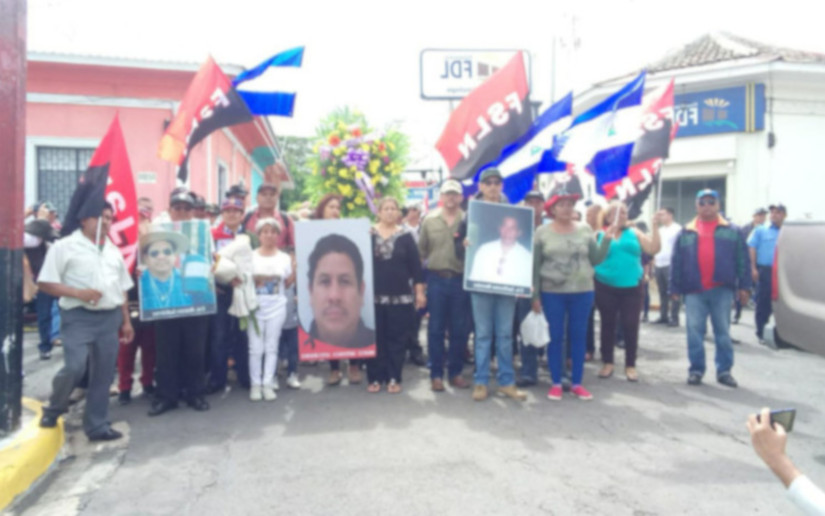 Conmemoran primer aniversario del asesinato de miembros del Sandinismo Histórico en Jinotepe Víctimas del terrorismo golpista
