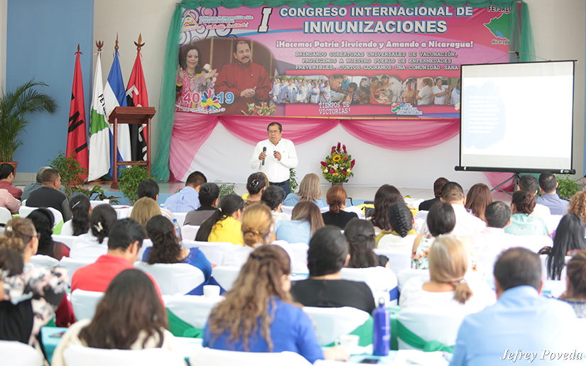 Ministerio de Salud lleva a cabo Congreso Internacional sobre las Inmunizaciones