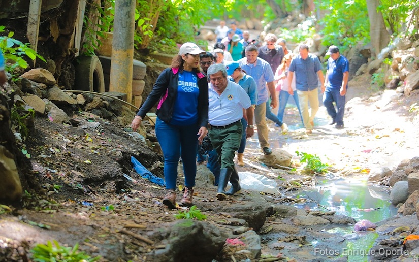 Alcaldía de Managua y Sinapred recorren puntos críticos vulnerables ante desastres