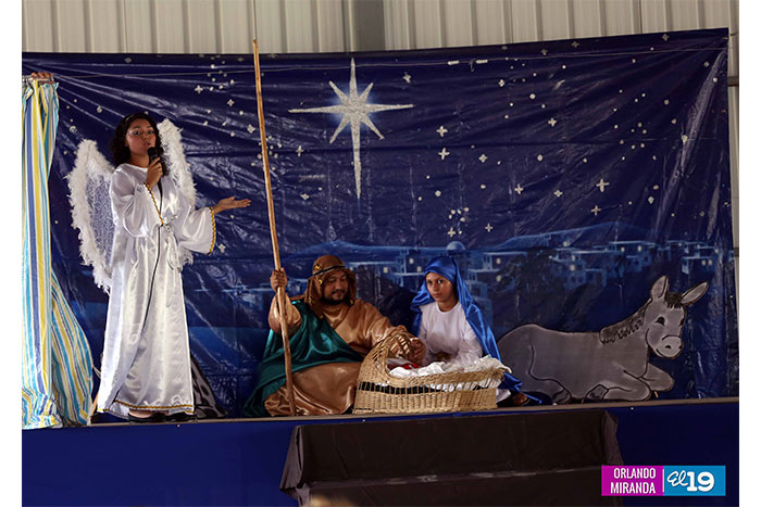 Escuelas Bíblicas de Catedral de Managua recrean la Natividad