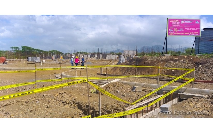 Avanza a paso firme construcción del hospital primario en Matiguás, Matagalpa