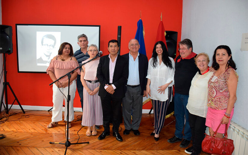 Nicaragua celebra en Madrid, el 83 aniversario del natalicio del Comandante Carlos Fonseca