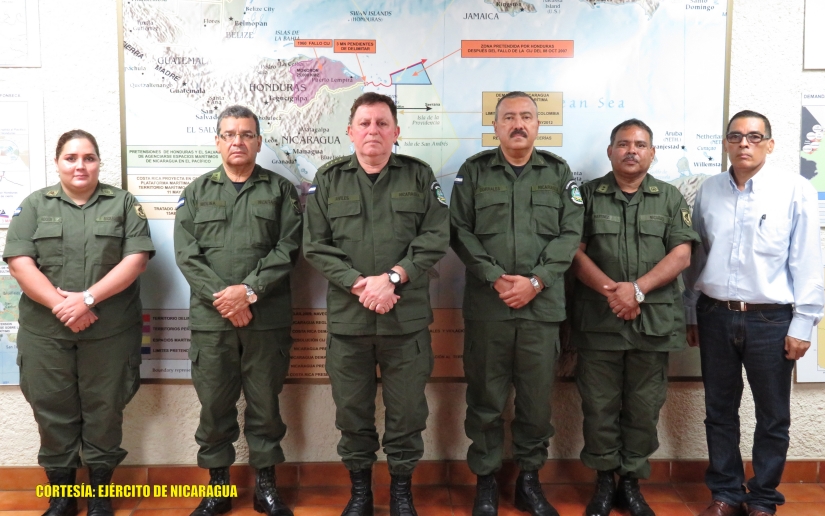 Ejército de Nicaragua realiza traspaso de mando de la oficina de asuntos territoriales