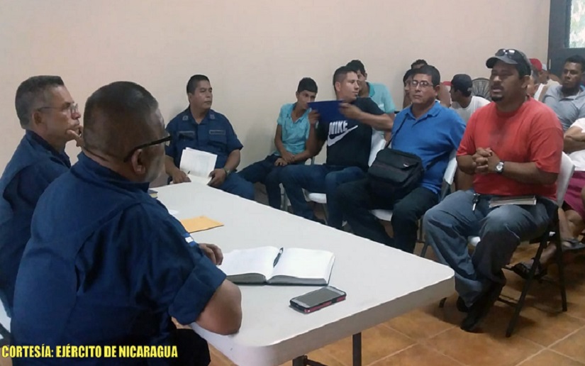 Distrito Naval Caribe del Ejército de Nicaragua se reunió con pescadores artesanales de Bluefields
