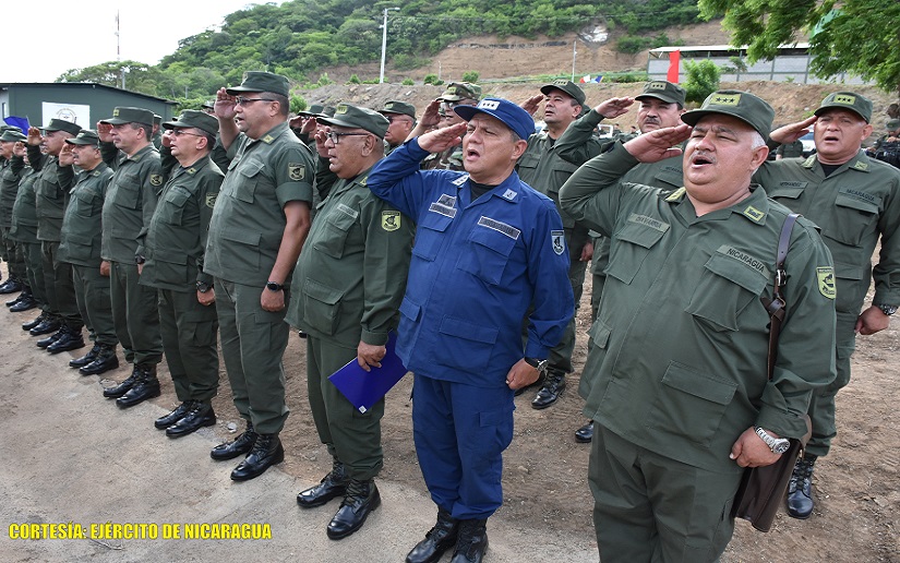 Ejército de Nicaragua inauguró obras de infraestructura en unidad de logística