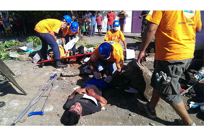 Realizan simulacros simultáneos en Distrito IV