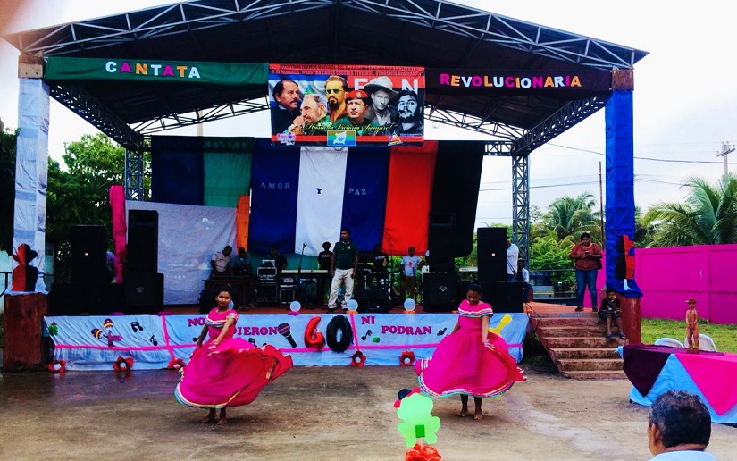 Bilwi se realiza cantata revolucionaria celebrando los 40/19