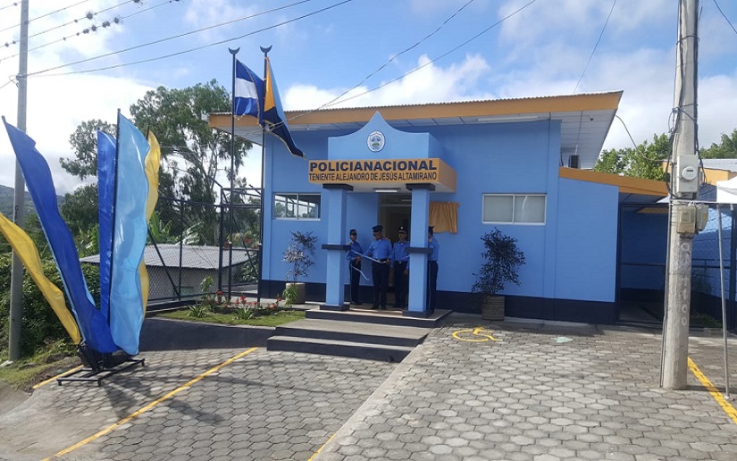 (+ Fotos) Nueva delegación de la Policía Nacional en La Concordia, Jinotega