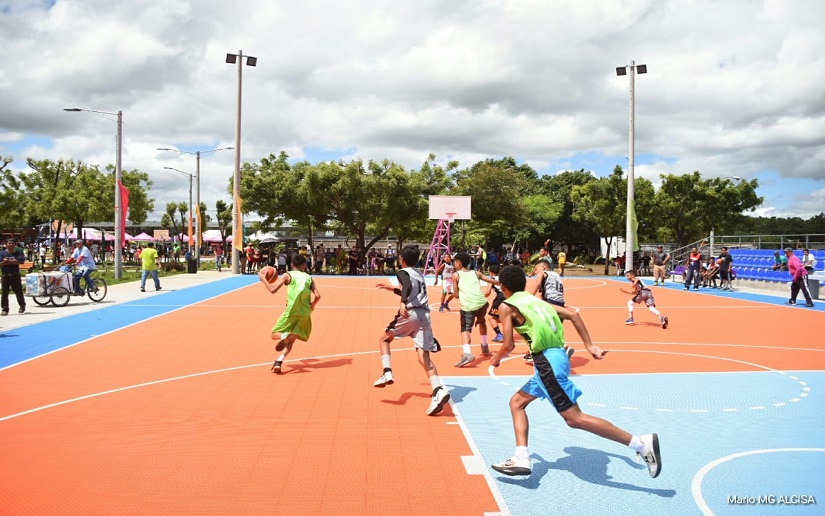 Ciudad Sandino inauguró Complejo Deportivo Kevin Coffin Reyes
