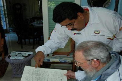 Presidente venezolano sostuvo encuentro con el Comandante Fidel Castro 