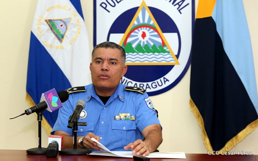 Policía Nacional no autoriza a individuos realizar actividad en la ciudad de Managua