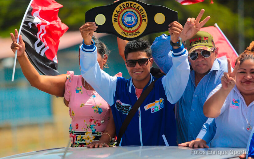 Campeón Giovanny Gutiérrez llega a Nicaragua