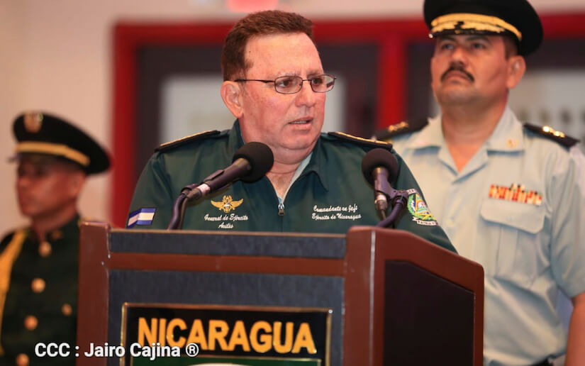 General Julio César Avilés: Fuerza Aérea contribuye a la seguridad de los nicaragüenses 