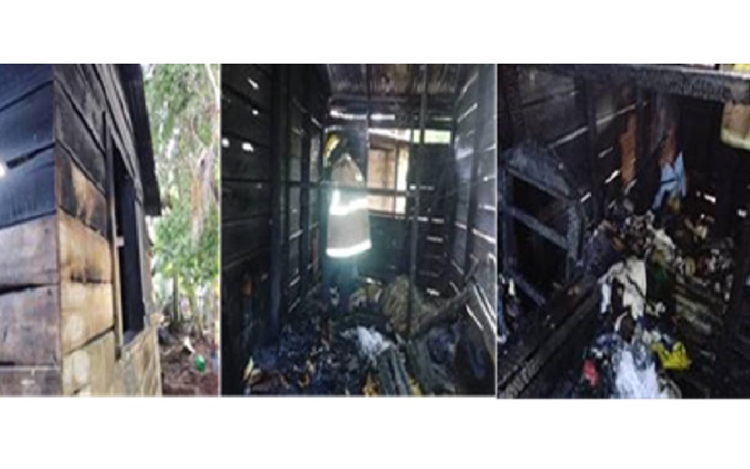 Se quedó dormido mientras fumaba e incendió la casa en Bluefields