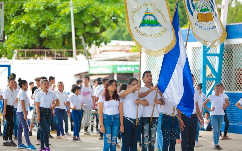Estudiantes inician ensayos de bandas y gimnasia rítmica