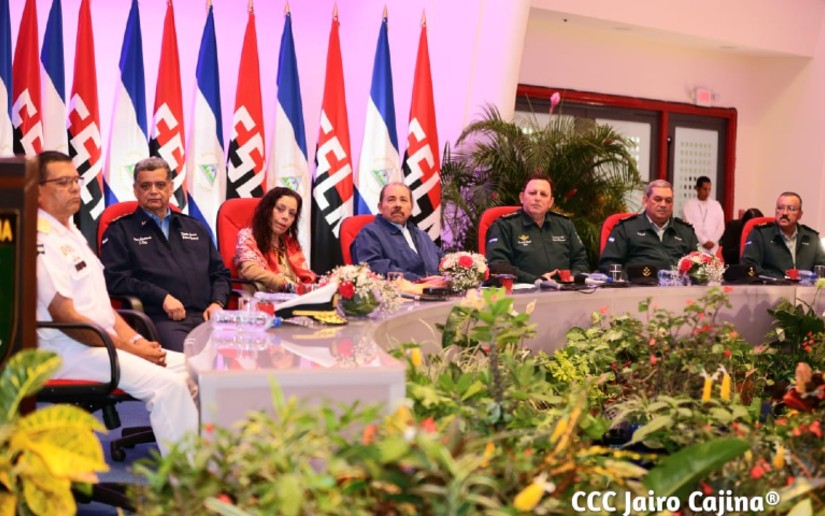 Fuerza Naval conmemora 39 aniversario de fundación junto al Presidente Daniel Ortega y vicepresidenta Rosario Murillo
