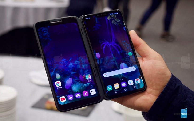 LG mostró su próximo celular con doble pantalla 