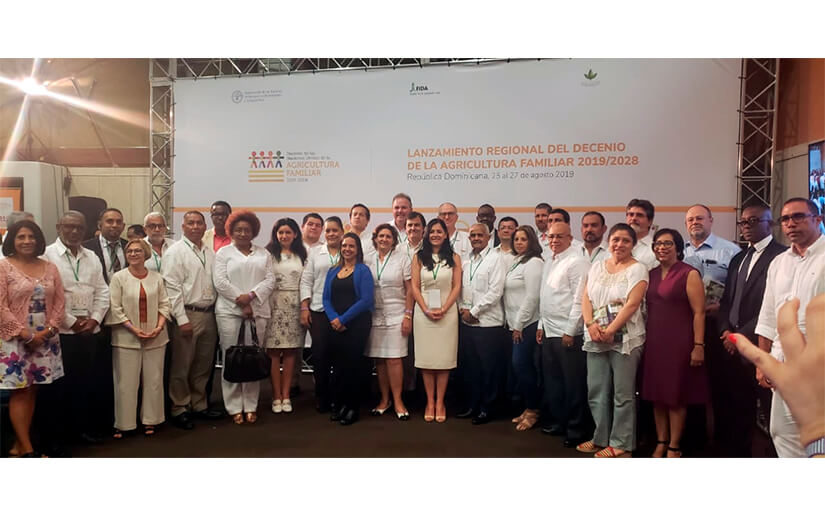 Nicaragua presente en el lanzamiento regional del Decenio de la agricultura familiar 2019-2028 