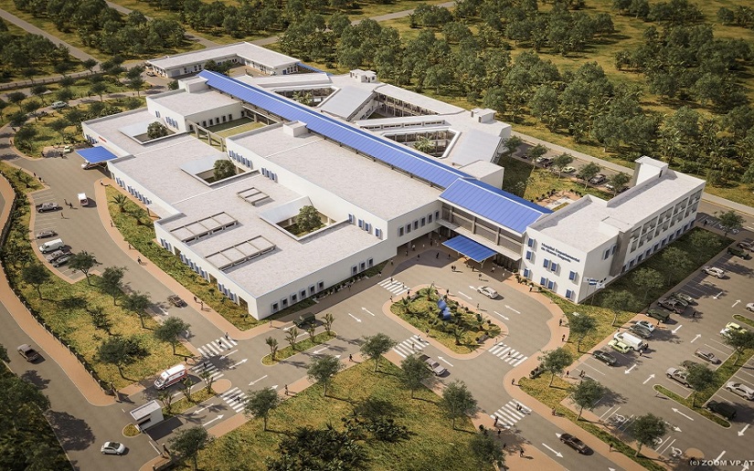 Así se construye el reemplazo del Hospital Departamental de Nueva Segovia