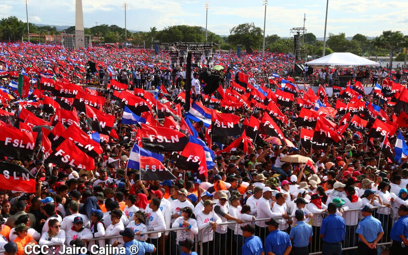 Nicaragüenses reafirman amplio respaldo al Frente Sandinista