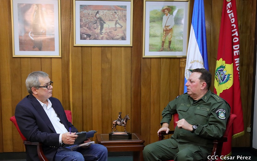Jefe del Ejército de Nicaragua: “Seguimos siendo el país más seguro de la región”