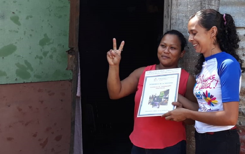 Familias de Tipitapa ya cuentan con la seguridad jurídica de sus propiedades