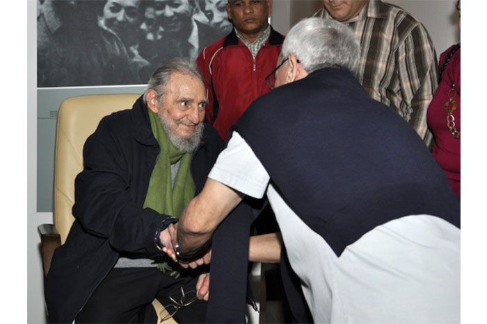 Fidel este 8 de enero en el Romerillo: “55 años… y no pudieron” (Fotos y Video)